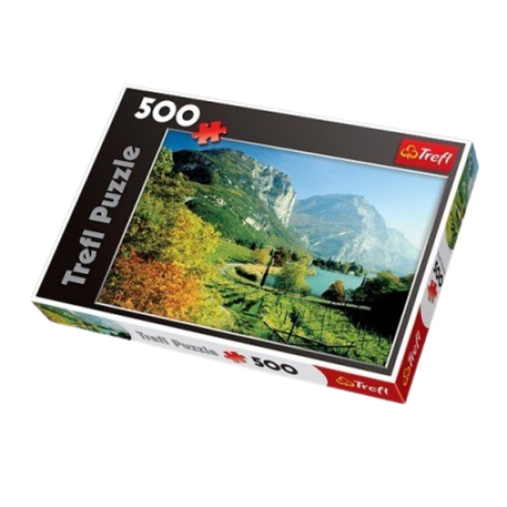 Пъзел Lake Toblino, Trefl, 500 части