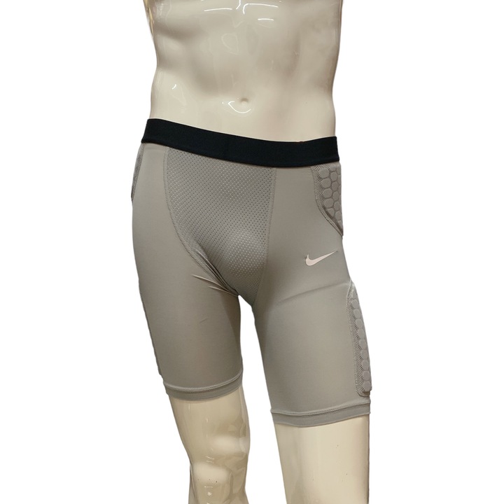 Crampă de fotbal Nike pentru bărbați 389691, Nike Pro Combat, Dri-Fit, Hyperstrong Series Fotbal, Gri