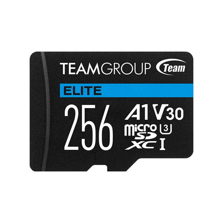 Micro SDXC Elite A1 V30 256GB + Adaptor
