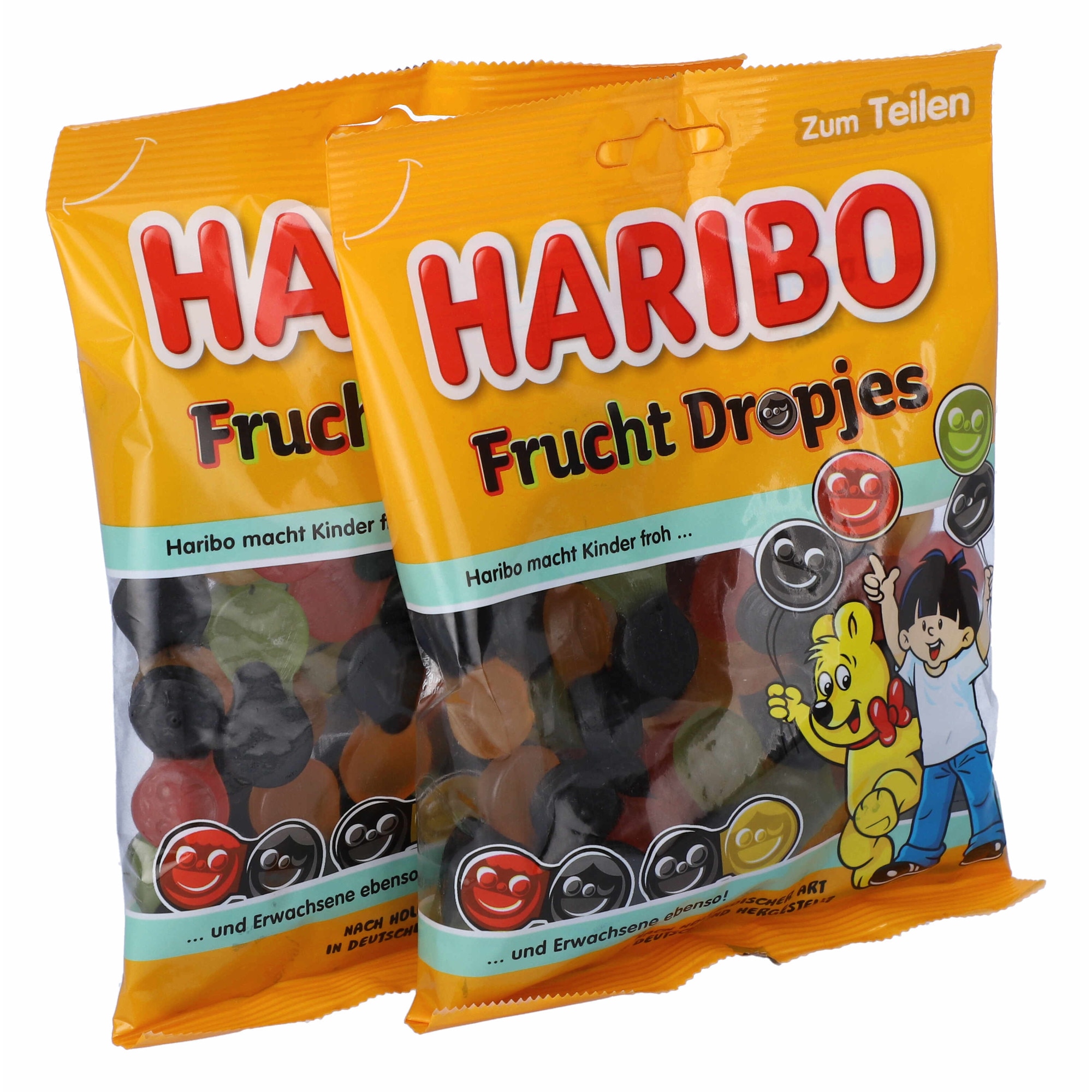 Jeleuri, Haribo, Aroma Lemn Dulce/ Fructe, 160 G - EMAG.ro