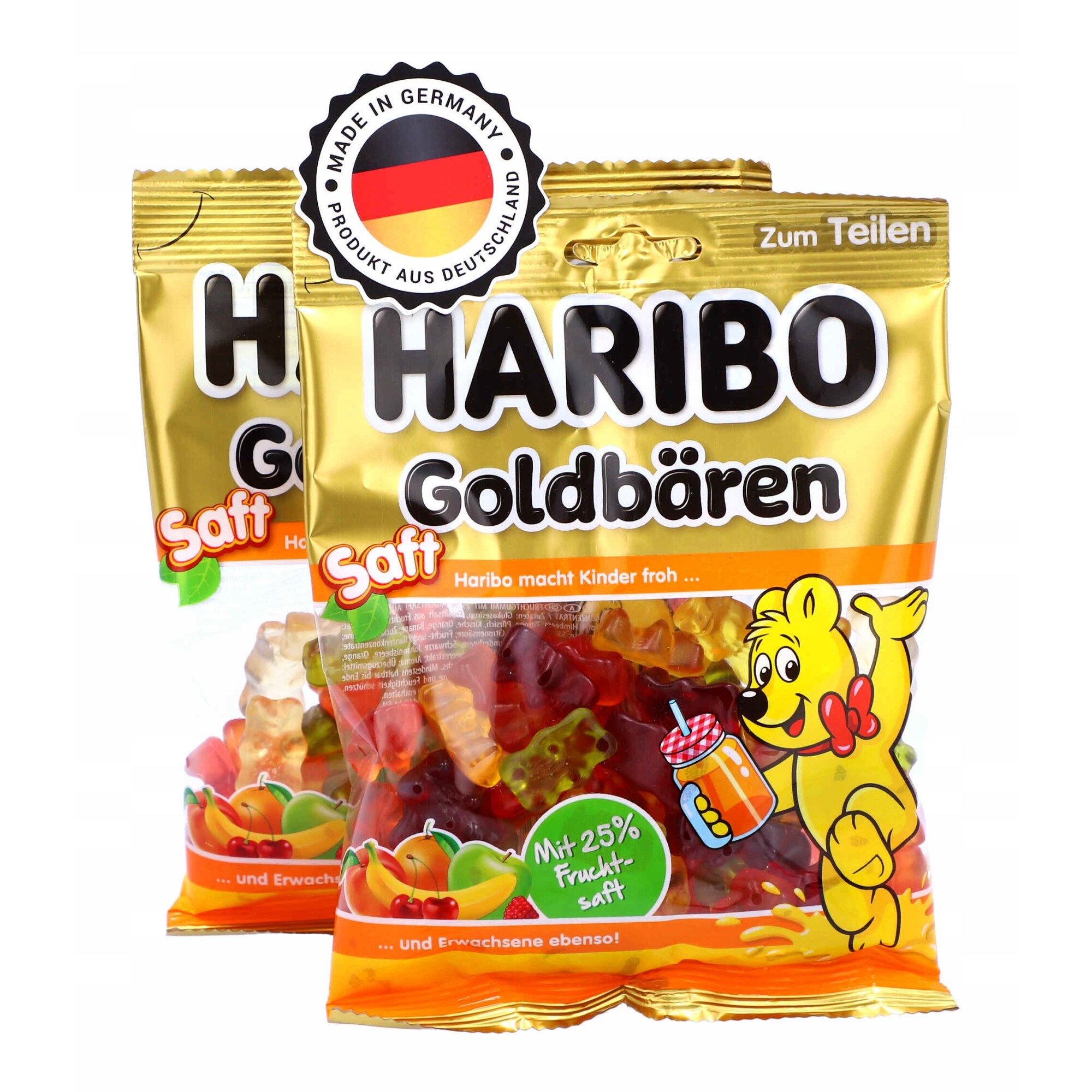 Jeleuri Goldbaren, Haribo, Aroma De Fructe, 160 G - EMAG.ro