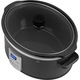 Oala electrica Slow cooker ECG PH 6530 Master, 6.5 litru, 270 W, vas ceramic, afisaj LED