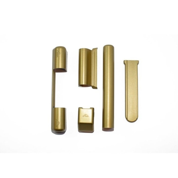 Set capace balamale pentru usi si ferestre din pvc, Roto, NT culoare Bronze 5 piese