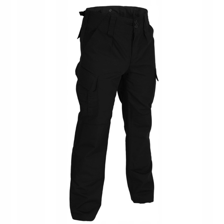 Wz10 férfi nadrág, Texar, poliészter/pamut, Rip-Stop, fekete, Fekete, 5XL