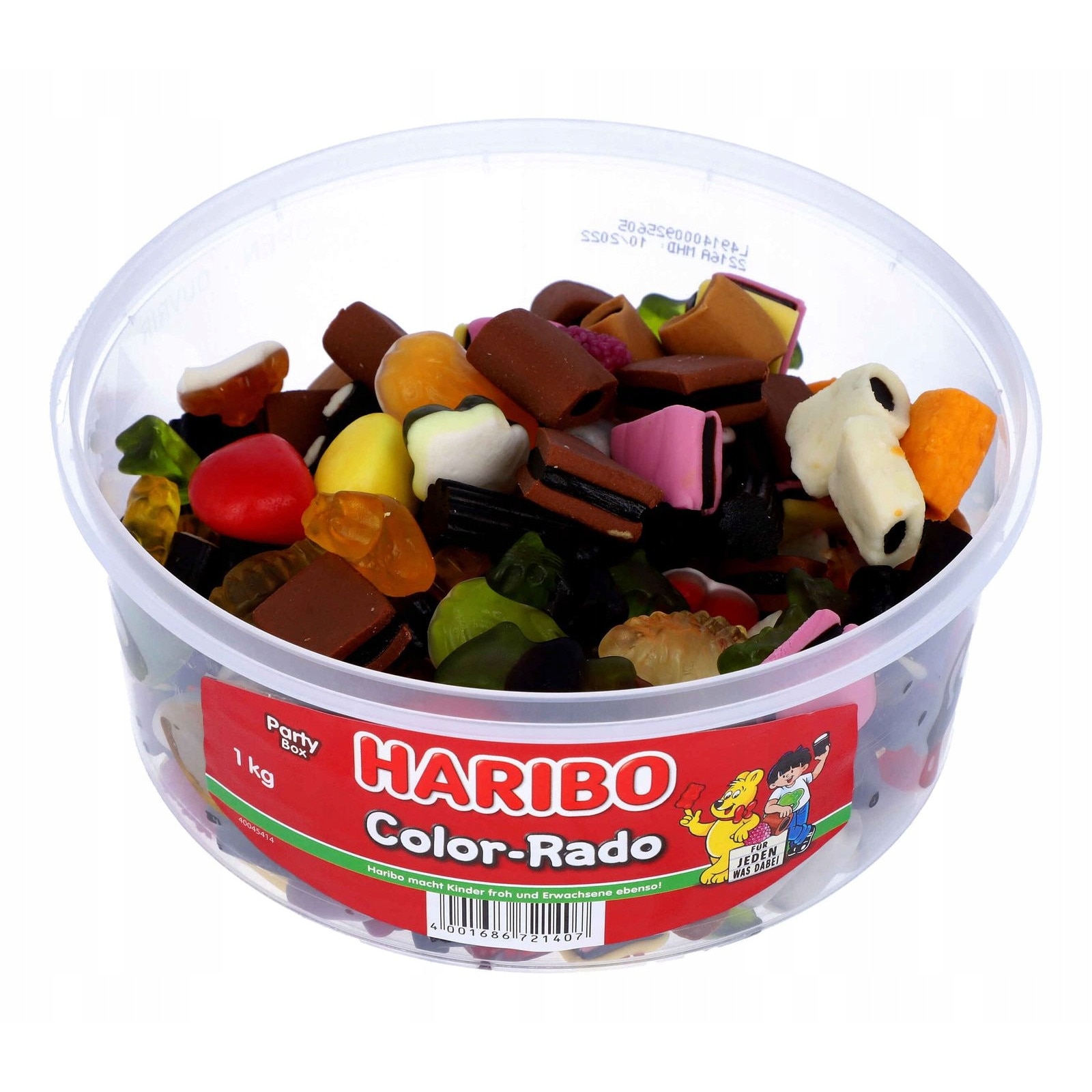Jeleuri Color-Rado, Haribo, Aroma fructe, 1 kg 