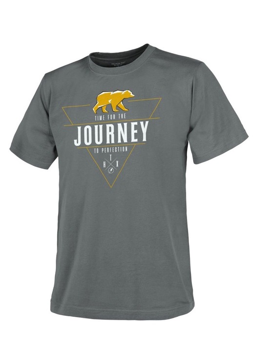 Póló, Helikon-Tex, Pamut, Szürke, Szürke