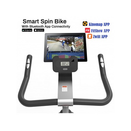 Bicicleta spinnning BodyFit SB7000, Fitshow, Kinomap, Zwift