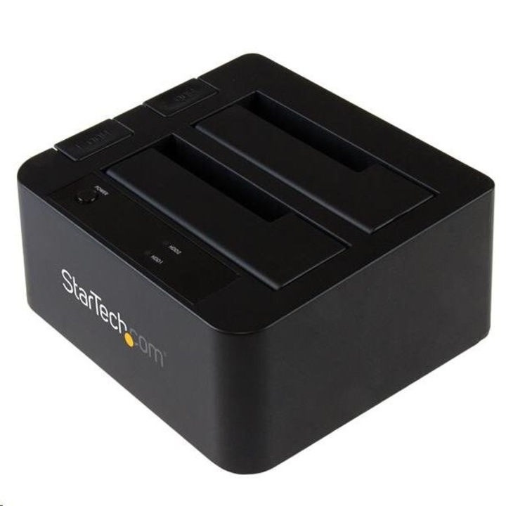 Carcasa HDD externa, Startech, 2x2.5"-3.5", Negru