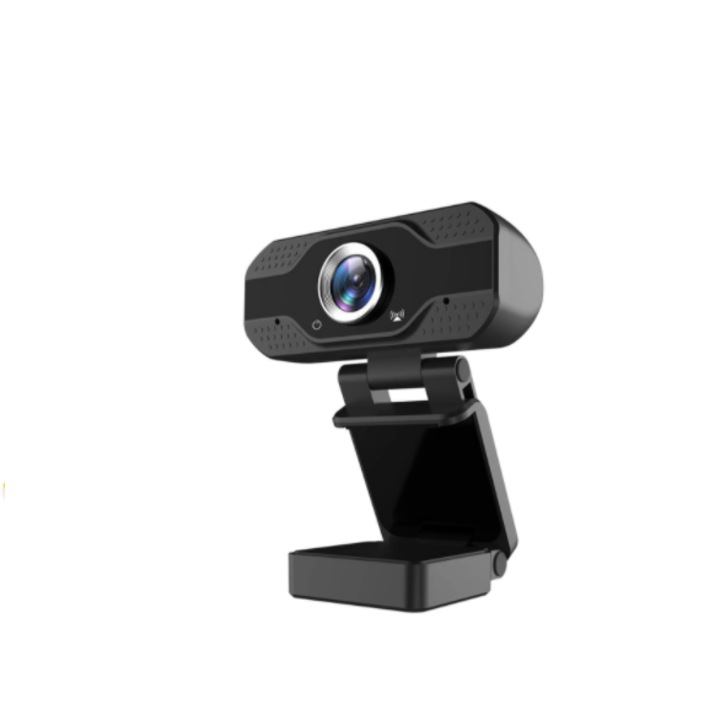Камера, ZYuuan, HD 2560*1440P с микрофон, с капак за поверителност, 4MP, Черен
