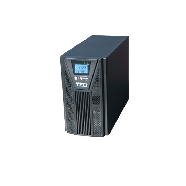 UPS 1000VA Online, dubla conversie, management, 2 schuko, GLOBSTAR-A0114953
