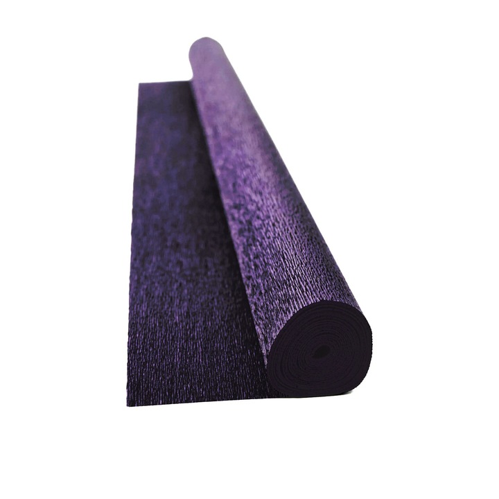 Флорална еластична креп хартия 90гр Blackberry Purple от Kate Alarcon 389