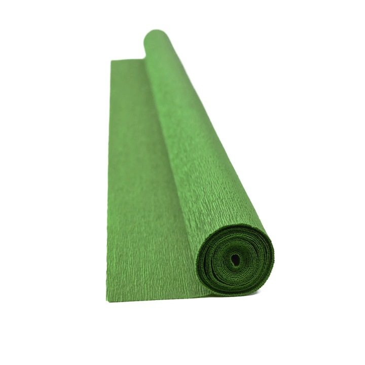 Флорална еластична креп хартия 90гр Crocodile Green от Kate Alarcon 367