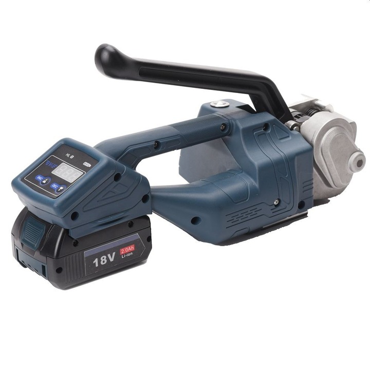 Aparat semi-automat de legat banda PET si PP, PROCART, latime 12-16.5 mm, acumulator 2000mah