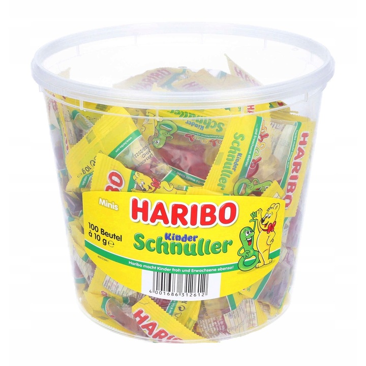 Jeleuri, Haribo, Aroma fructe, 1 kg