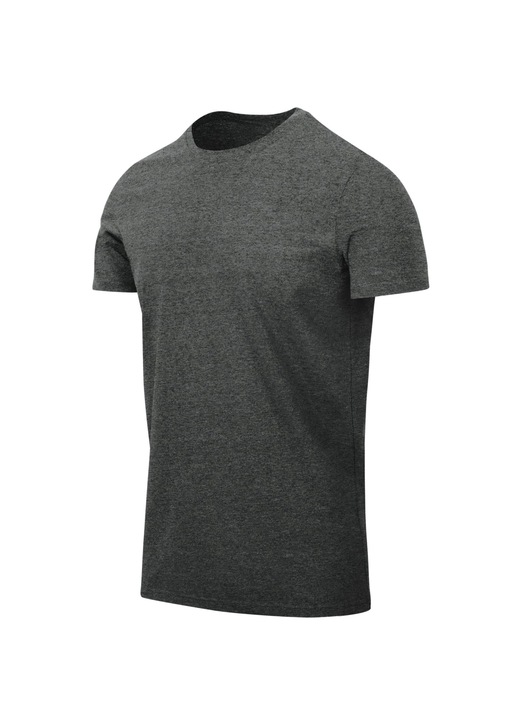 Férfi póló, Helikon-Tex, pamut/elasztán, vékony, fekete/szürke, Fekete/Szürke