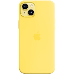 Husa de protectie Apple Silicone Case with MagSafe pentru iPhone 14 Plus, Canary Yellow