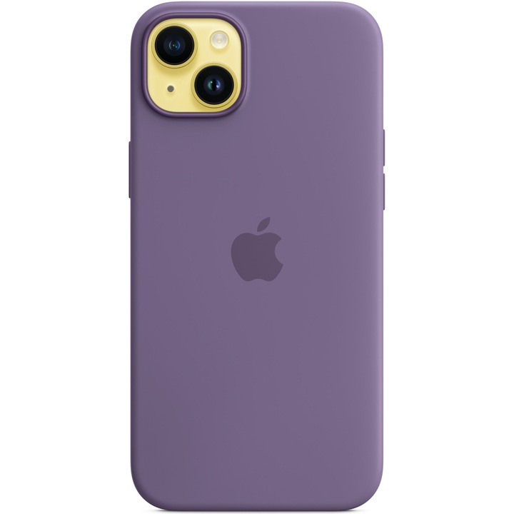 Калъф Apple Silicone Case with MagSafe, За iPhone 14 Plus, Iris