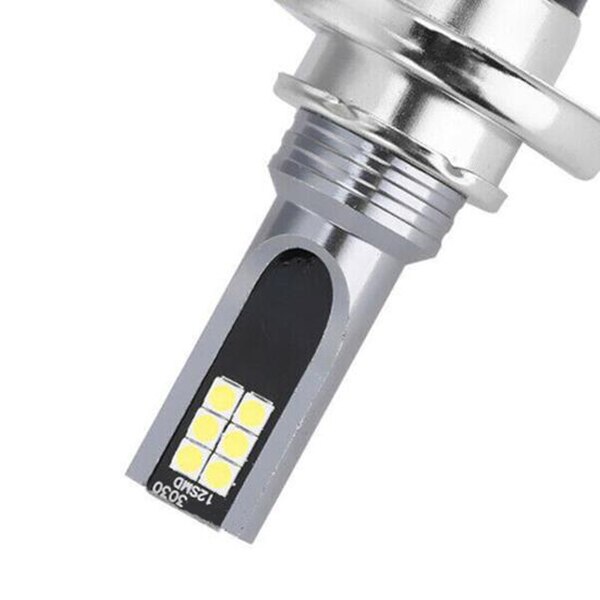 Set 2 Becuri auto LED H7,120W/set, 12 LED SMD, 6000K, 12/24V - eMAG.ro