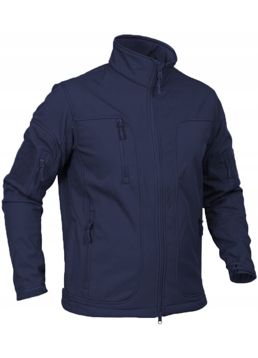 Jacheta Softshell, Texar, Pentru barbati, Poliester, Bleumarin, Masura XL