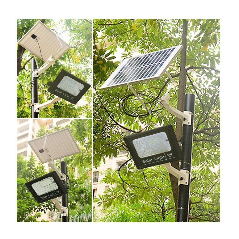 Proiector LED, Rezistent la Apa IP67, cu Panou Solar, 200W, cu ...