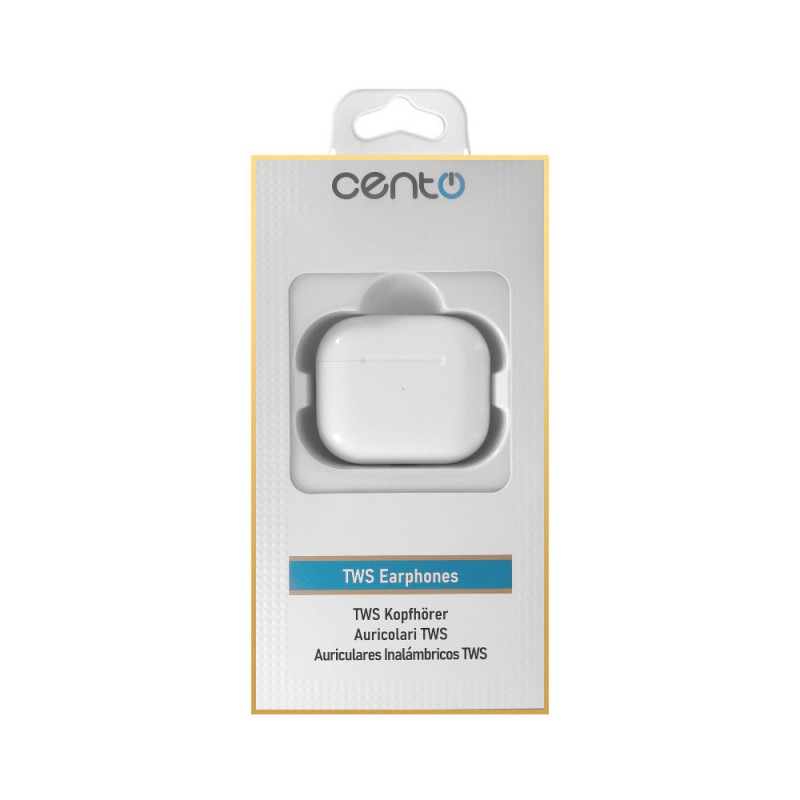 Слушалки TWS Bluetooth CENTO T100, Bluetooth 5.0 връзка, TWS, Premium ...