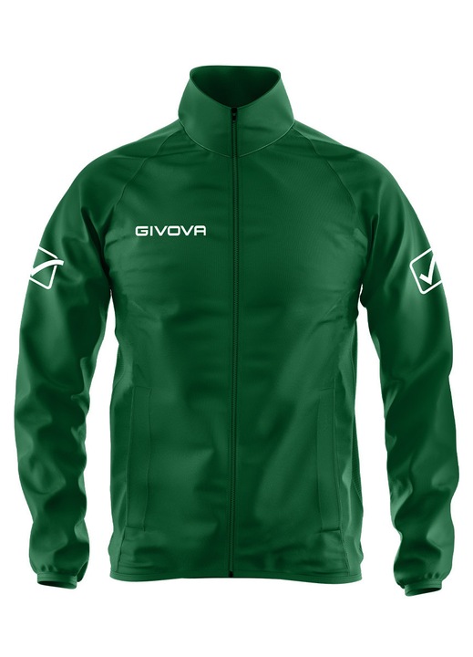 Givova Basico esőkabát, zöld, 3XL
