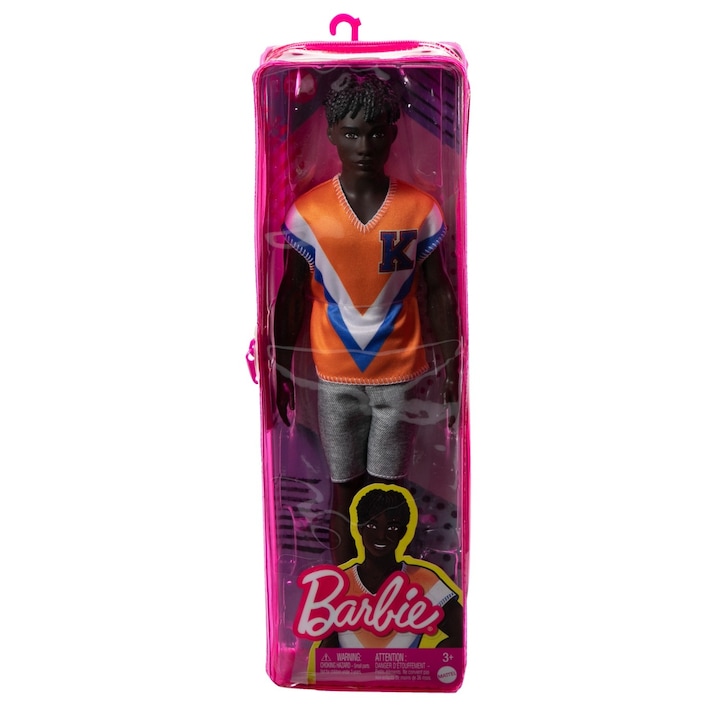 Кукла Barbie Fashionistas, Кен в оранжева риза