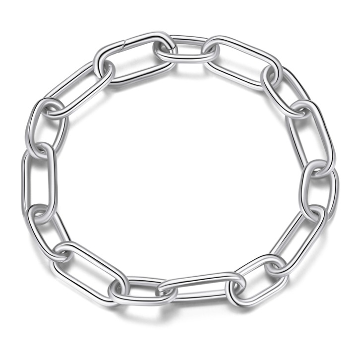 Bratara argint cu zale mari, BeSpecial, BZT0067_19, Lungime 19 cm