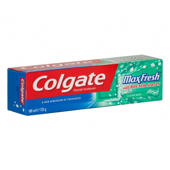 Set 4 x Pasta de Dinti Colgate MaxFresh Clean Mint, 100 ml
