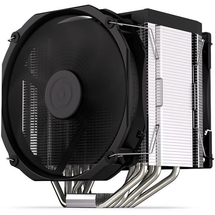 Охладител за процесор Endorfy Fortis 5 Dual Fan CPU, Съвместим с Intel/AMD, 1 x Fluctus 140 мм вентилатор, 1 x Fluctus L120