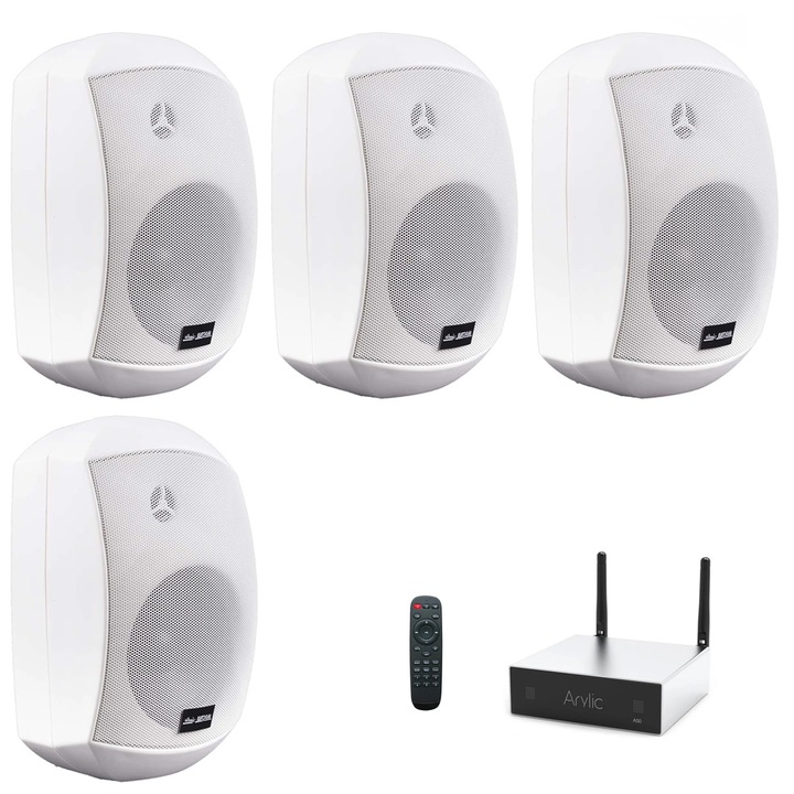 Master Audio XB640W Pool Speaker System, Arylic A50+ усилвател, wi-fi, bluetooth, интернет радио