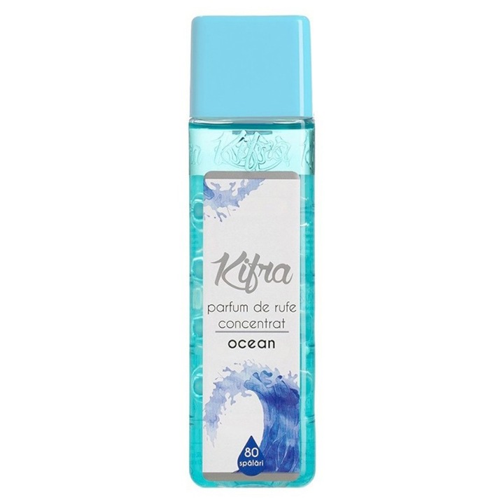 Kifra Ocean Mosóparfüm készlet, 3 db, 80 mosás, 200 ml, gyors és hatékony, bőrgyógyászatilag tesztelt, hosszan tartó frissesség, eltünteti a kellemetlen szagokat, kellemes illatú