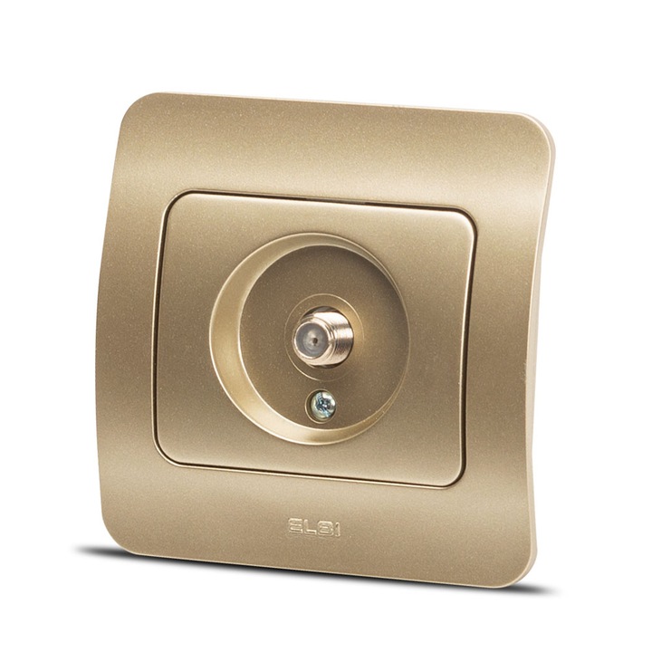 Priza TV Conector F Elbi Jazz 16 A Incastrat Titan ST