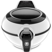 Friteuza cu aer cald Tefal YV970015 Actifry Genius XL, 1500W, 9 programe, 2 zone de gatit, alb/negru