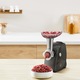 Месомелачка Tefal NE477838, Капацитет 2,3 кг/мин, 2000W, Комплект от 3 сита от неръждаема стомана, Комплект от 3 конуса за рендане, Чекмедже за съхранение, Аксесоар за колбаси/доматен сок/кебе, Черен
