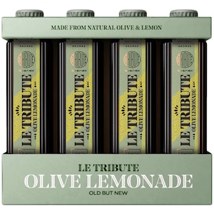 Limonada cu aroma de masline, Le Tribute Premium, 4 x 0.2l
