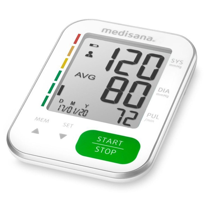 Kar vérnyomásmérő Medisana BU 565, Alb, 51207