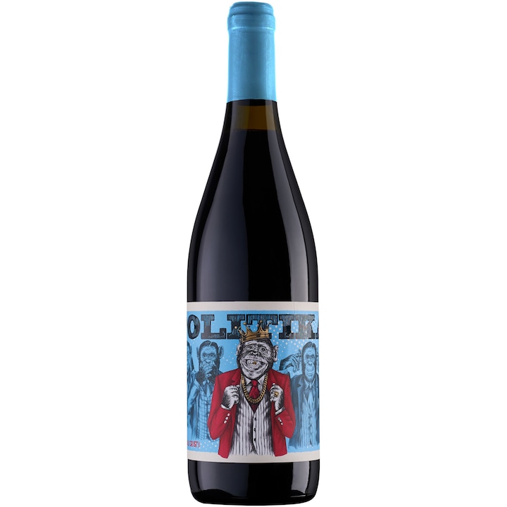 Vin Rosu Chateau Cristi Politica Democratic, Cupaj, Sec, 0.75l