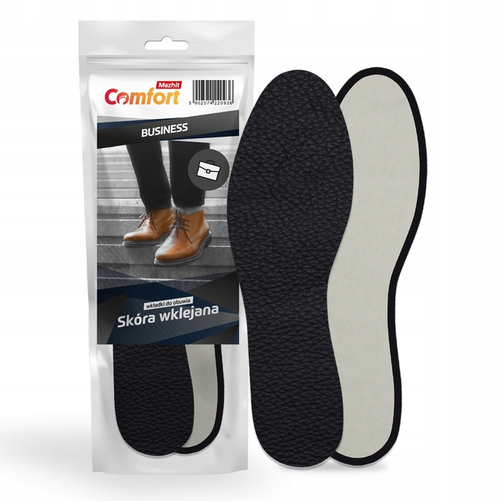 Branturi pentru pantofi Mazbit, pantofi din piele neagra s. 41-42