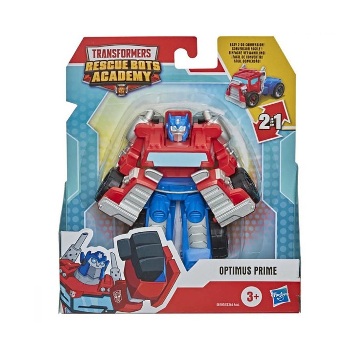 Фигурка Transformers Rescue Bots Academy, Optimus Prime, 11 см, многоцветна