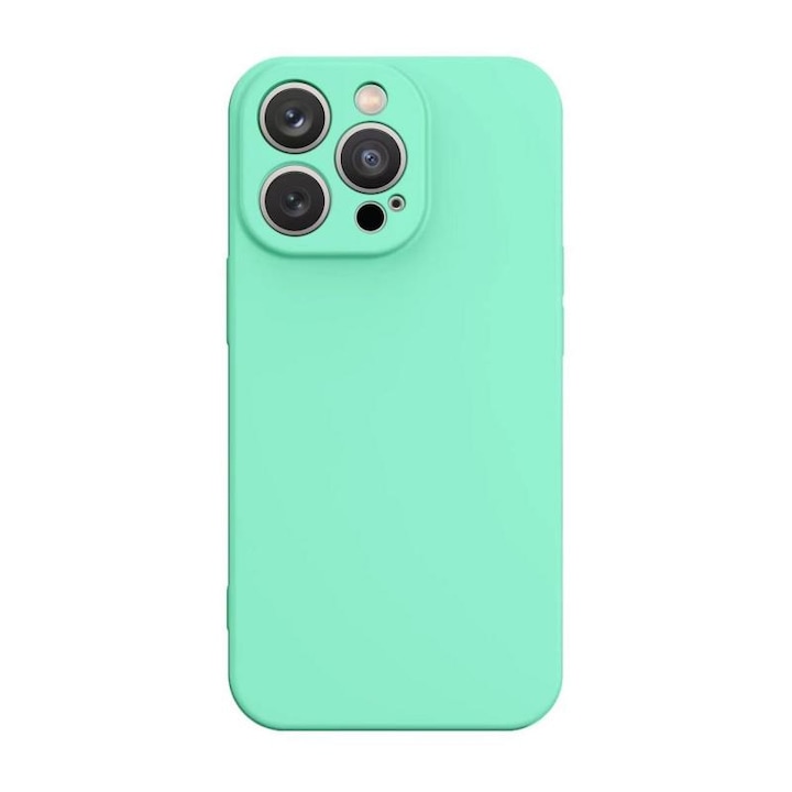 Силиконов кейс, съвместим с iPhone 14 Plus Mint