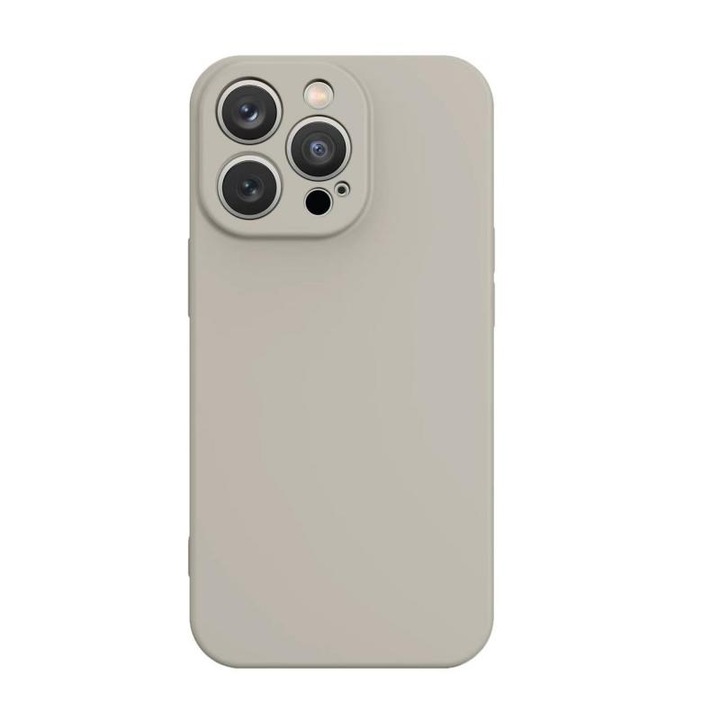 Кейс HQWear Silicone Case за iPhone 14 Plus, бежов