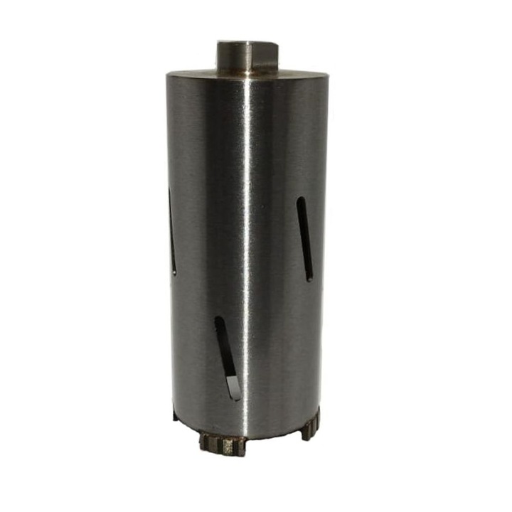 Carota Diamantata Uscata cu segmenti Turbo, sudura Laser, prindere M16, Lungime 180mm Diametru 92mm