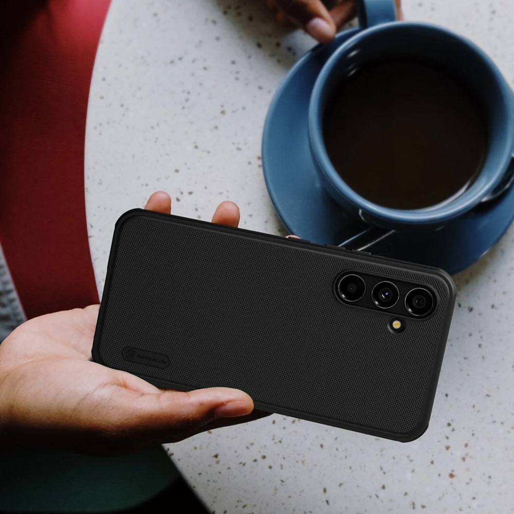 Husa Spate Slim Nillkin Super Frosted Shield, Compatibila Cu Samsung Galaxy A54 5G, Negru