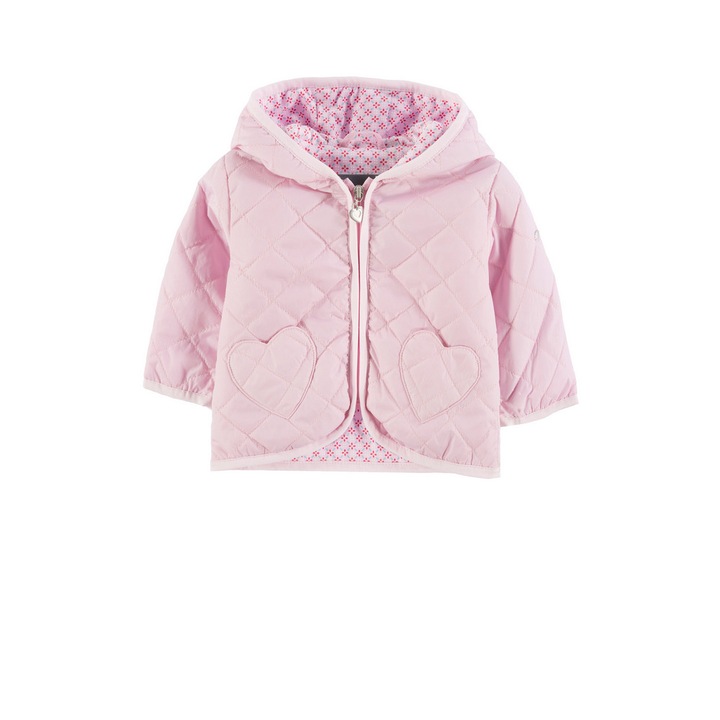 Steppelt lány kabát, Kanz, poliamid/pamut, rózsaszín, Rózsaszín
