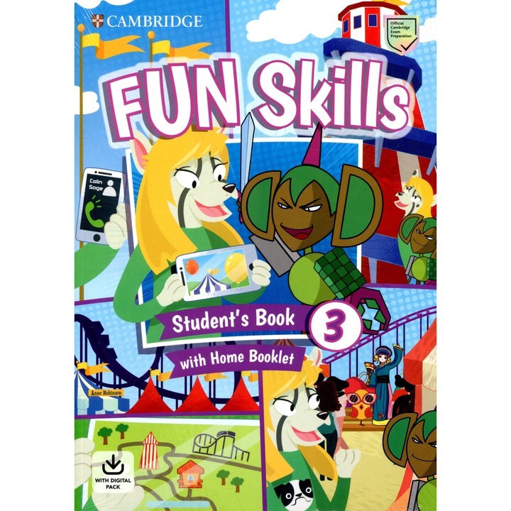 Fun Skills Level 3 Student's Book and Home Booklet with Online Activities