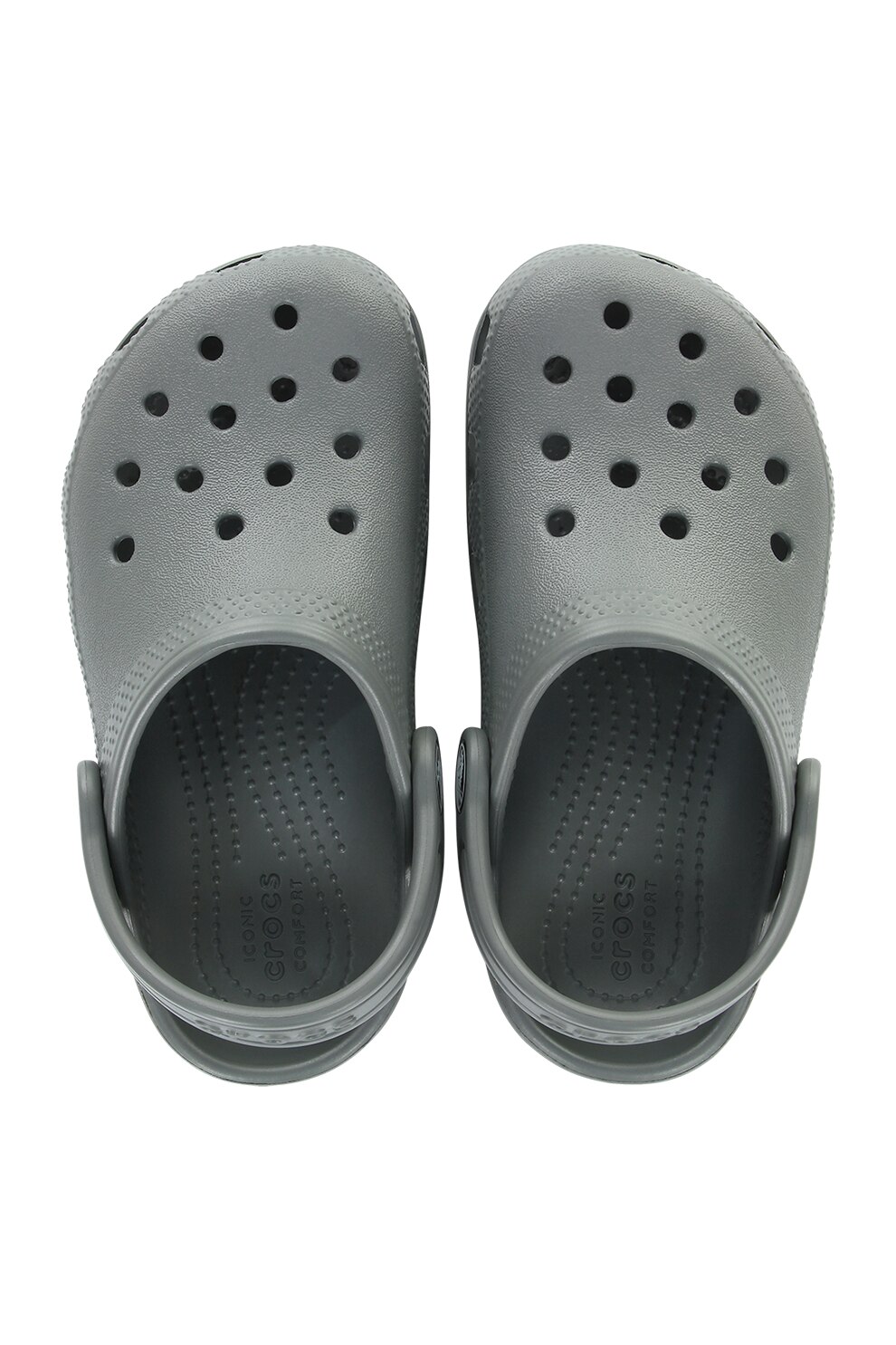 Crocs, Saboti slingback de cauciuc Classic, Negru stins, 20-21 EU - eMAG.ro