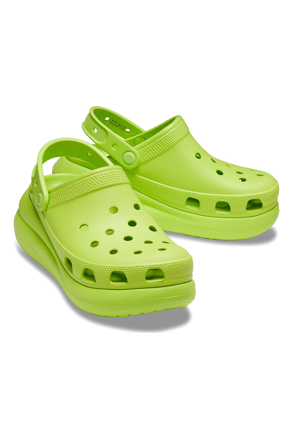 Crocs, Скосен крокс с отворена пета, Лайм зелено, 36-37 - eMAG.bg