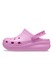 Crocs, Скосен крокс Cutie с перфорации, Розово