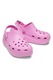 Crocs, Скосен крокс Cutie с перфорации, Розово
